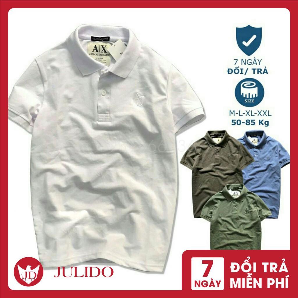 Áo thun nam có cổ polo cao cấp, màu sắc sang trọng,from chuẩn , cotton xuất xịn JD37-JULIDO