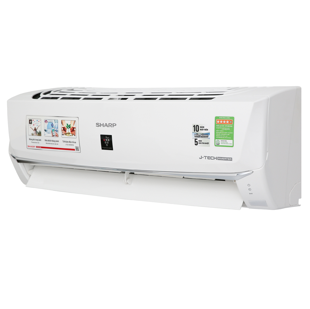 Điều Hòa Inverter Sharp AH-XP10WHW (9.000Btu) - Hàng Chính Hãng