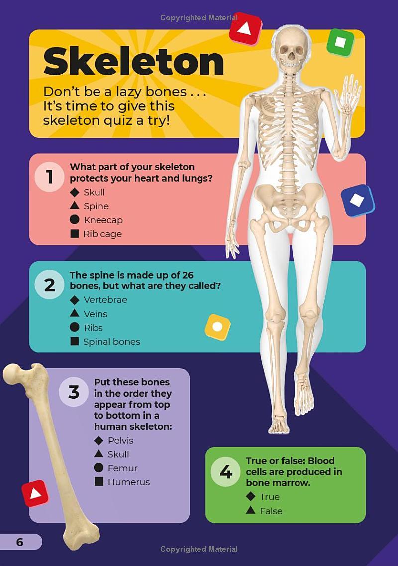 Sách ngoại văn: Kahoot! Quiz Time Human Body