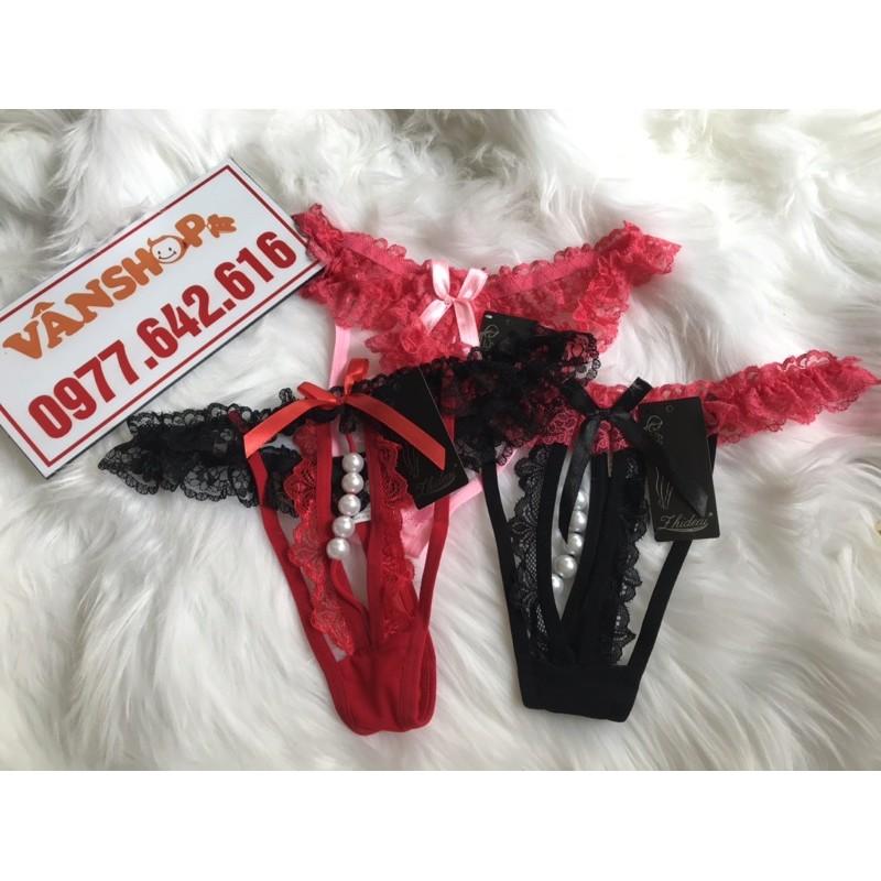 Quần lọt khe nữ - Quần lót ren sexy C6- Quần lót lọt khe nữ sexy - Quần lót nữ lọt khe xẻ dáy - Quần chíp ren nữ