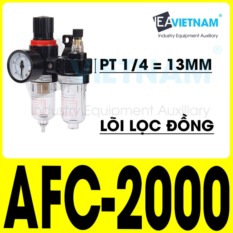 Bộ lọc đôi AFC2000 tách nước lõi đồng