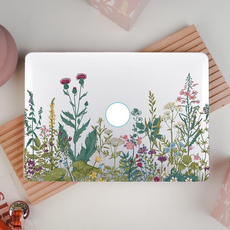 Ốp Máy Tính Bảng Họa Tiết Hoa Cho Macbook M2 A2681 Air13.6 Pro13 A2338 A2686 Touch Bar 2020 Air Pro13 M1 A2337 A2289 A2251 2022