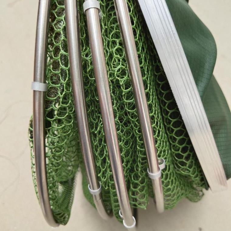 Giỏ đựng cá vành chất liệu inox ,rọng đựng cá lưới chất liệu dù có bọc nhựa