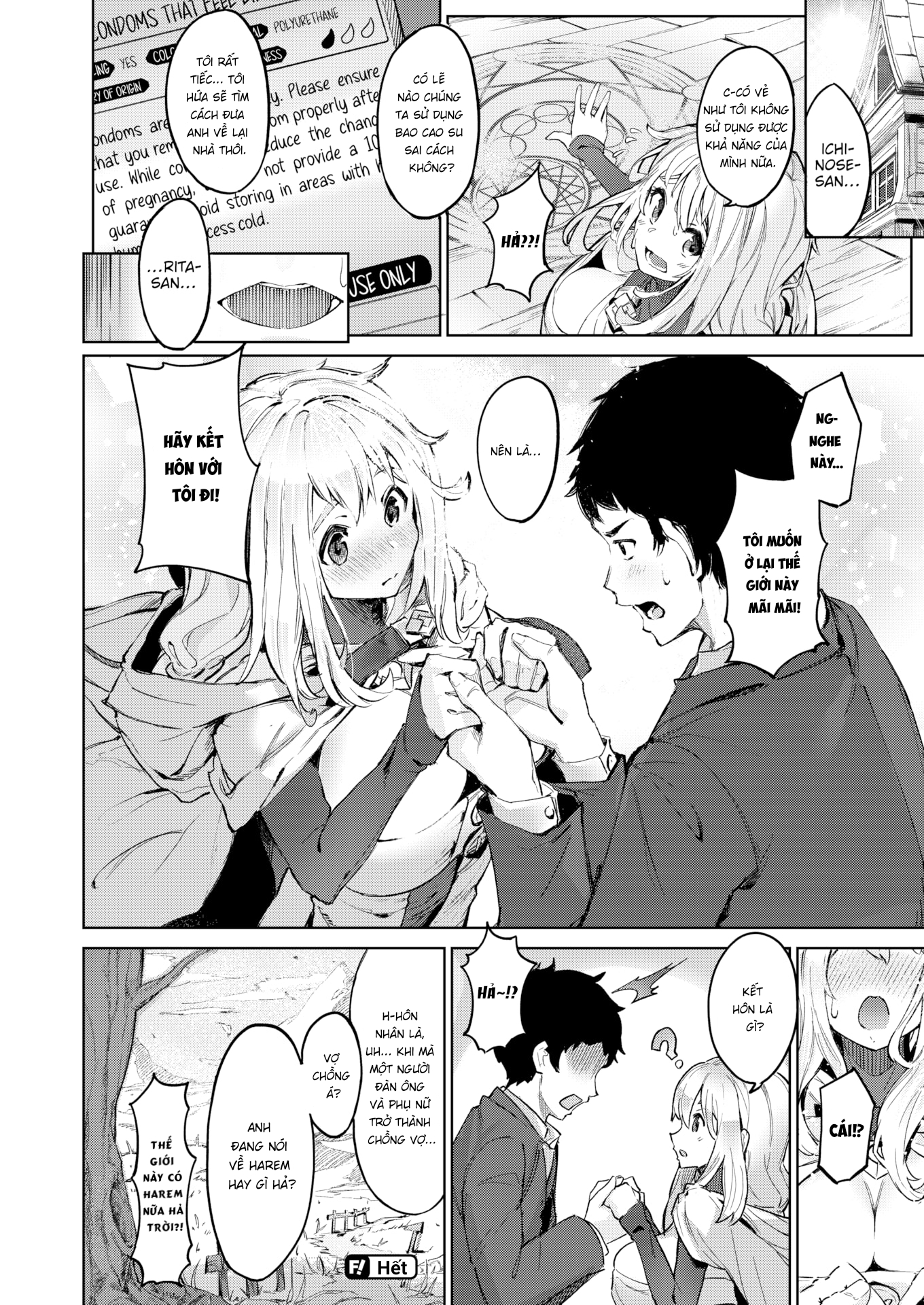 [18+] hãy hướng dẫn em thêm về tập tục của thế giới khác chapter 1 22