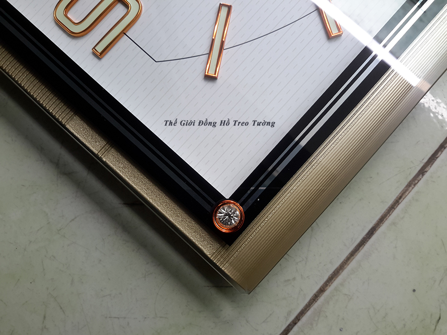 Đồng Hồ Cao Cấp EASTAR Có DẠ QUANG &amp; LỊCH và NHIỆT KẾ ĐIỆN TỬ - Máy KIM TRÔI - Tặng Pin Maxell - Decor Trang Trí Nhà - BH 1 Năm