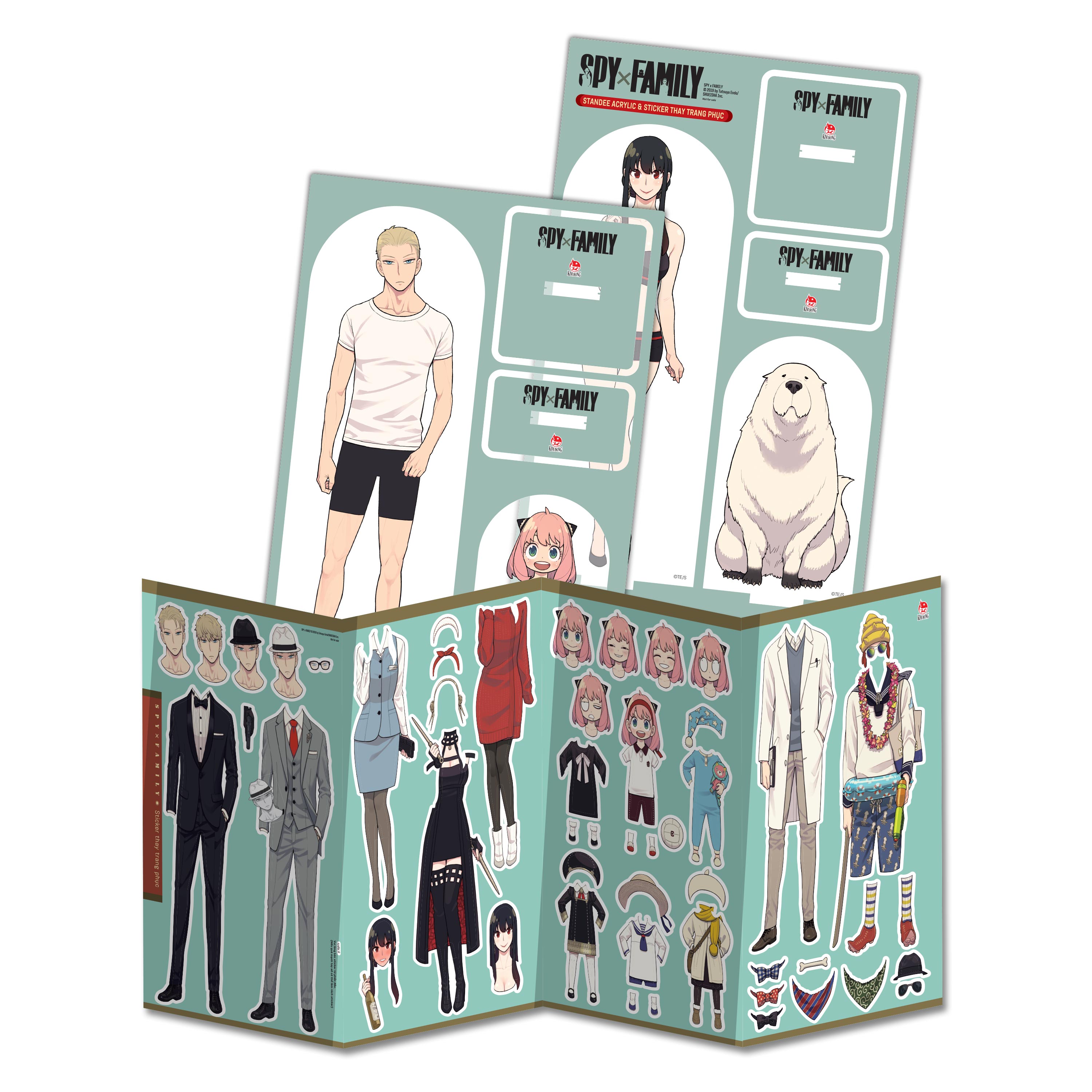 Spy X Family – Tập 13 (Bản Đặc Biệt) [Tặng Kèm Set Standee Acrylic + Set Sticker]