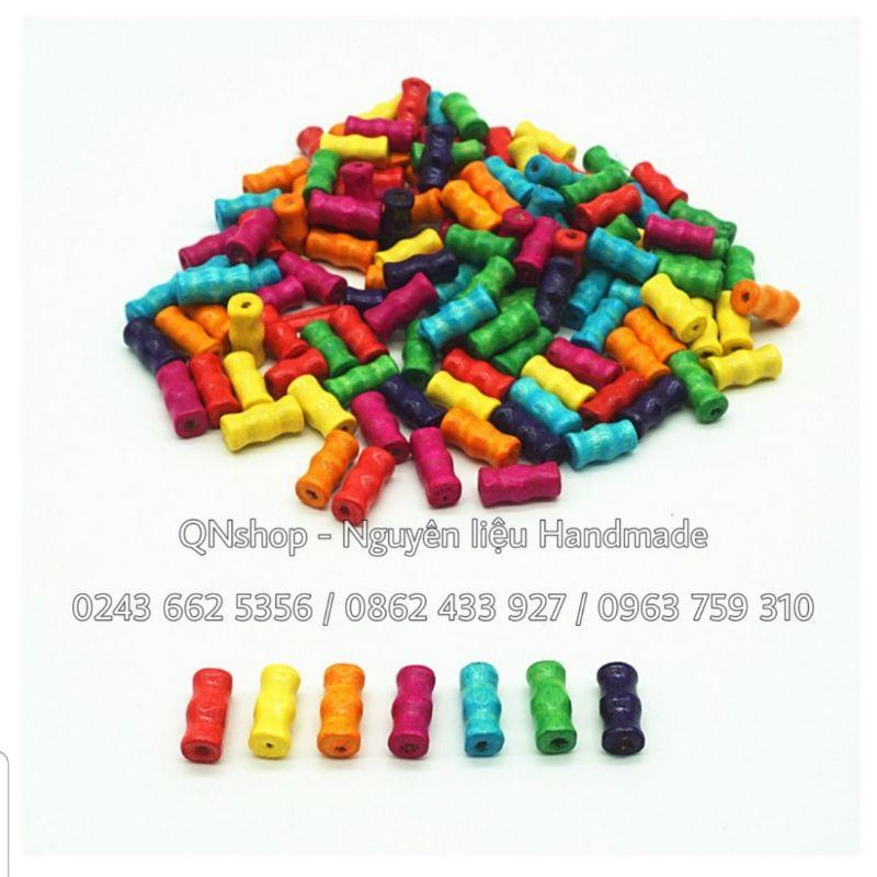 22 Hạt gỗ hình ống tre, các loại hạt gỗ...