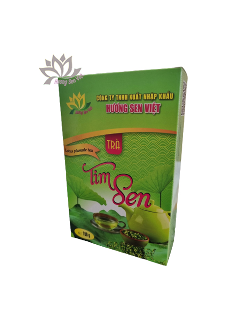 TRÀ TIM SEN HỘP 100G - HƯƠNG SEN VIỆT