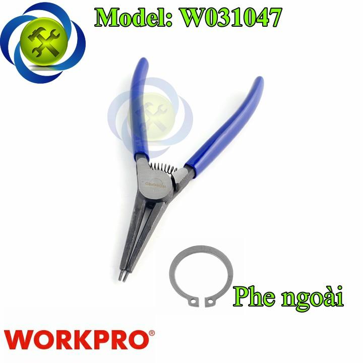 Kìm mở phe ngoài mũi thẳng Workpro W031047