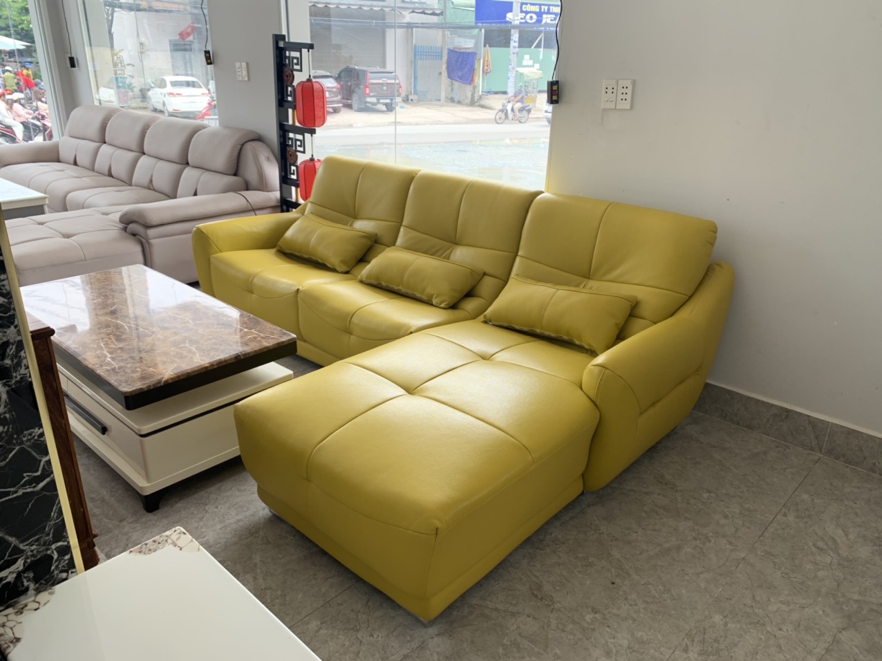 Sofa da cao cấp nhập khẩu MS6851 2M9