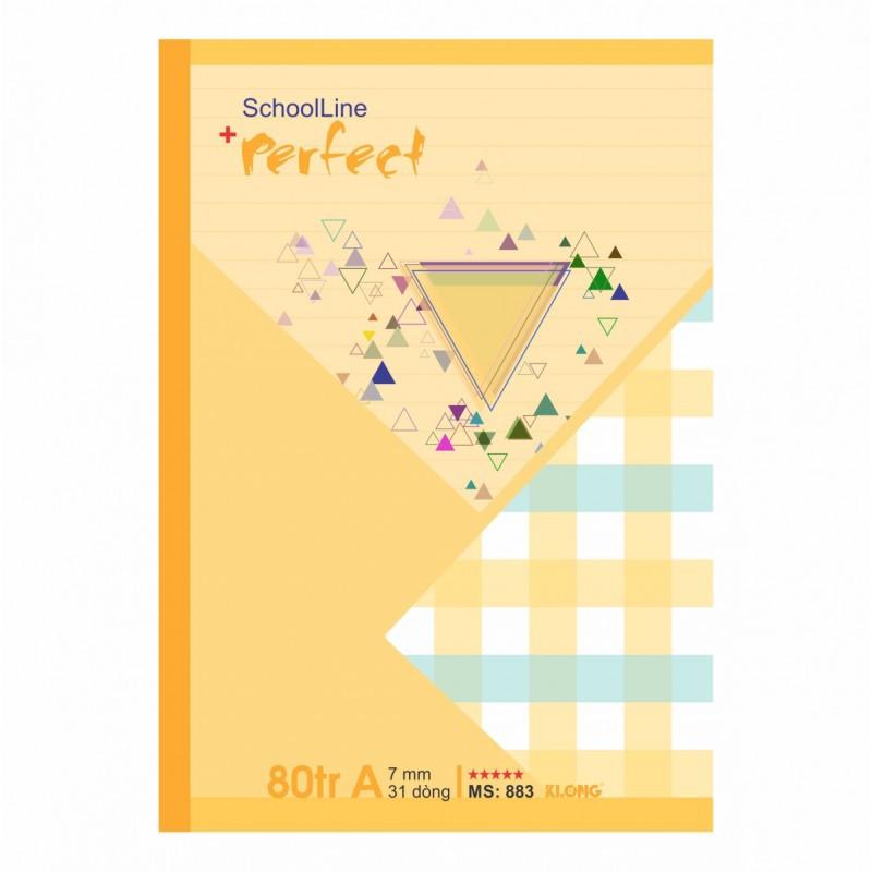Vở kẻ ngang Perfect KLONG B5 80 trang 70/92; MS: 883