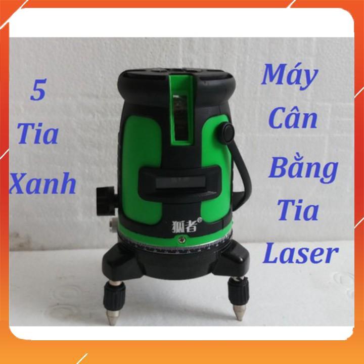 Máy bắn cốt laser 5 tia xanh tia nét góc cạnh vuông chuẩn