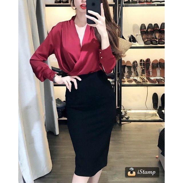 Chân váy công sở nữ co giãn