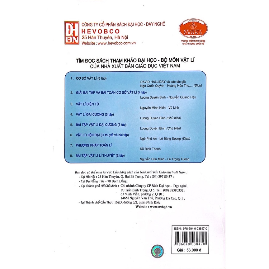 Giải Bài Tập và Bài Toán Cơ Sở Vật Lí Tập 4