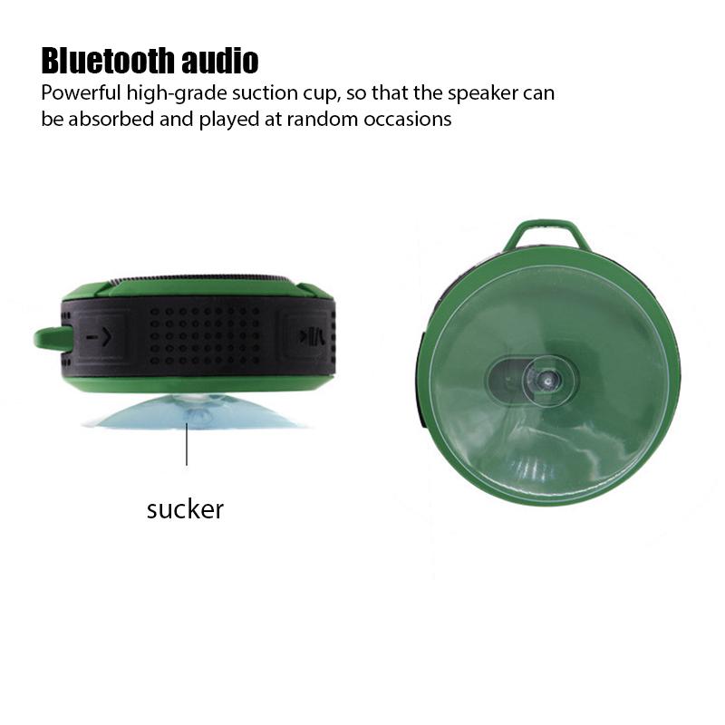 Loa Bluetooth Mini Di Động Chống Nước Loa Rảnh Tay Không Dây Cho Vòi Sen Phòng Tắm Cho Tất Cả Điện Thoại Color: 006