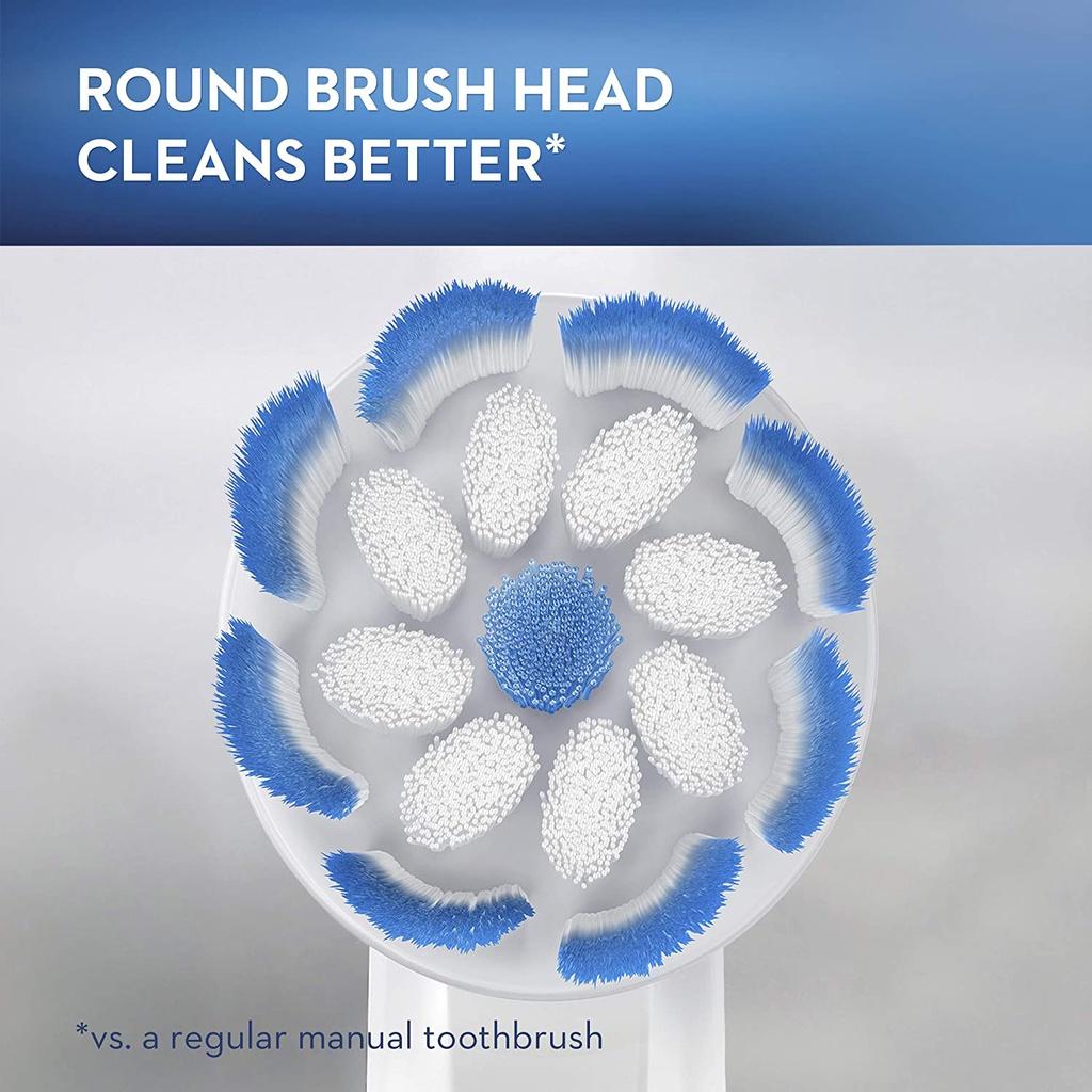Bàn Chải Điện ORAL-B GENIUS X 20100S, Kèm 3 Đầu, Giúp Loại Bỏ 99% Vi Khuẩn, Mảng Bám, Nhập Đức, BH 12 Tháng