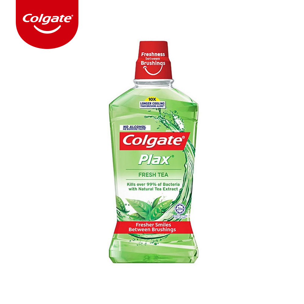 Nước súc miệng Colgate diệt 99% vi khuẩn Plax trà xanh 750ml