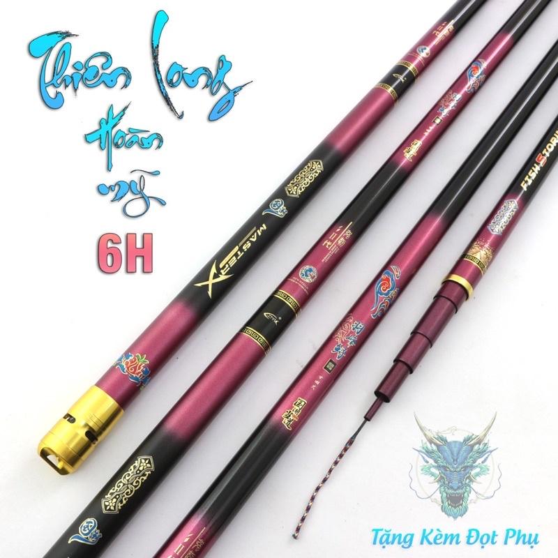 Cần Câu Tay Thiên Long Hoàn Mỹ 6H - Siêu Phẩm 2023 - Tặng Kèm Ngọn Phụ