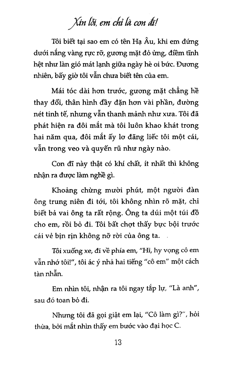 Xin Lỗi Em Chỉ Là Con Đĩ (Tái Bản)