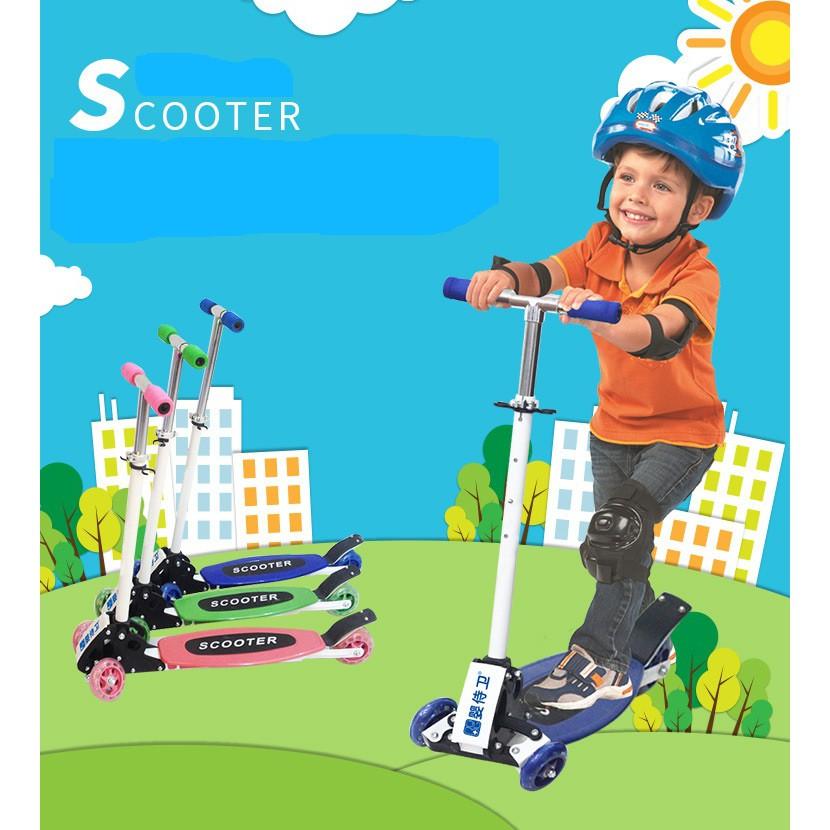 Xe Scooter kiểu dáng thể thao mạnh mẽ linh hoạt quà tặng cho bé trẻ em