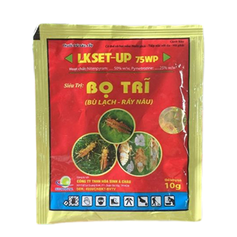 Trừ sâu rầy, bọ trĩ LK SETUP 75WP - Gói 10g