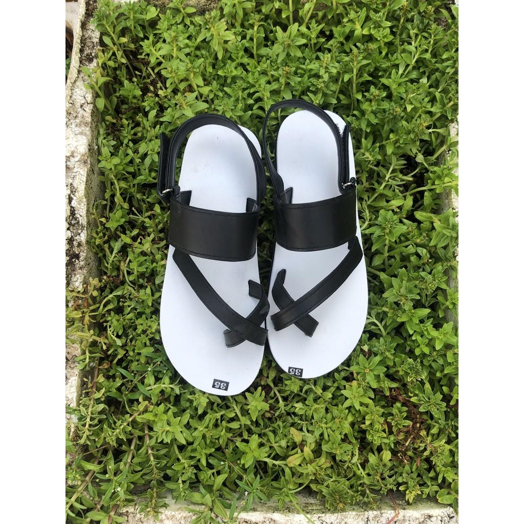 Dép sandal nữ ( đế trắng quai đen ) size từ 35 nữ đến 41 nữ size khác nhắn tin để chọn thêm