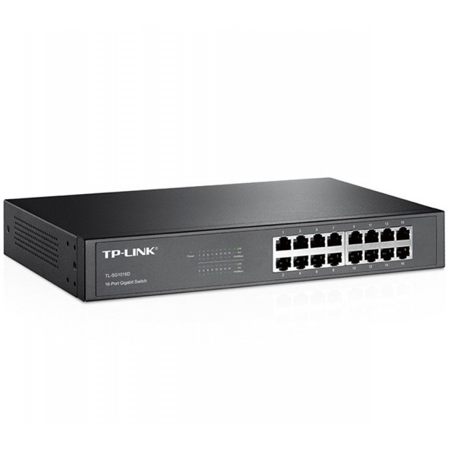 Bộ Switch 16 cổng Gigabit chia mạng LAN TPLink TL-SG1016D - Hàng Chính Hãng 