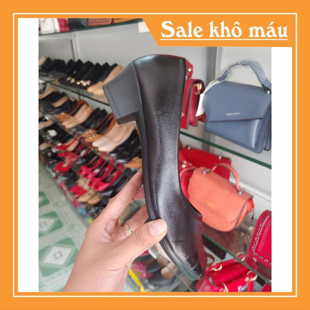 { BIG SIZE } { ẢNH THẬT } GIÀY NỮ 3CM SIZE 38-39-40-41-42 MẪU IN 3CM