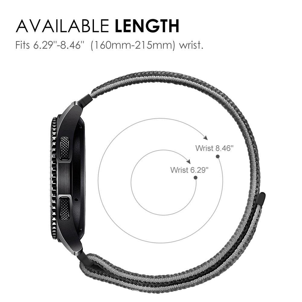Dây đồng  hồ 20mm và 22mm Sport Loop dành cho Samsung Galaxy Watch Active / Galaxy Watch 3 các loại đồng hồ sử dụng dây chuẩn 20mm và 22mm