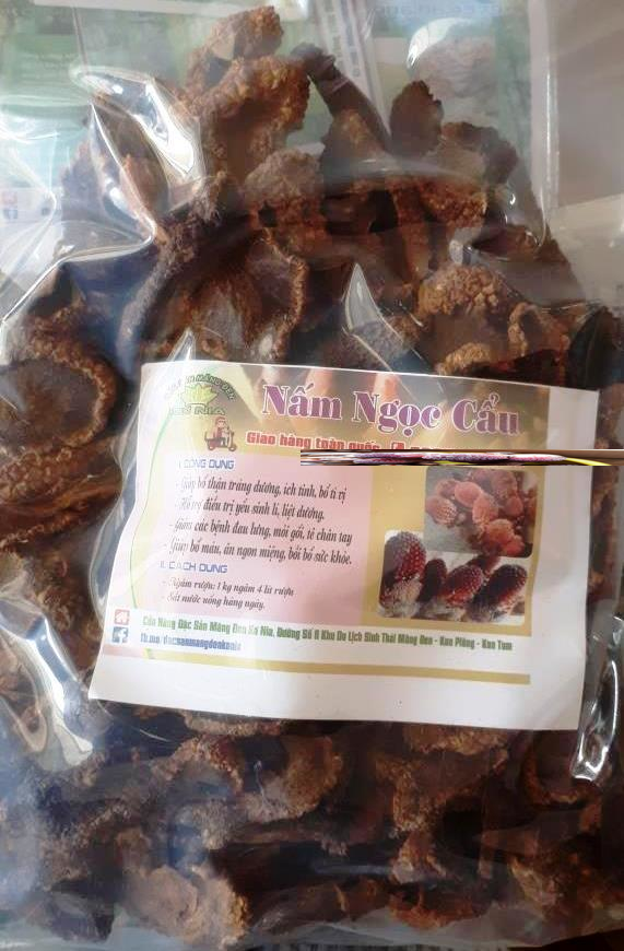 Đặc Sản Kon Tum - Ngọc Cẩu Khô Đặc Sản Kon Tum (Nấm Tỏa Dương) 1Kg - OCOP 3 Sao