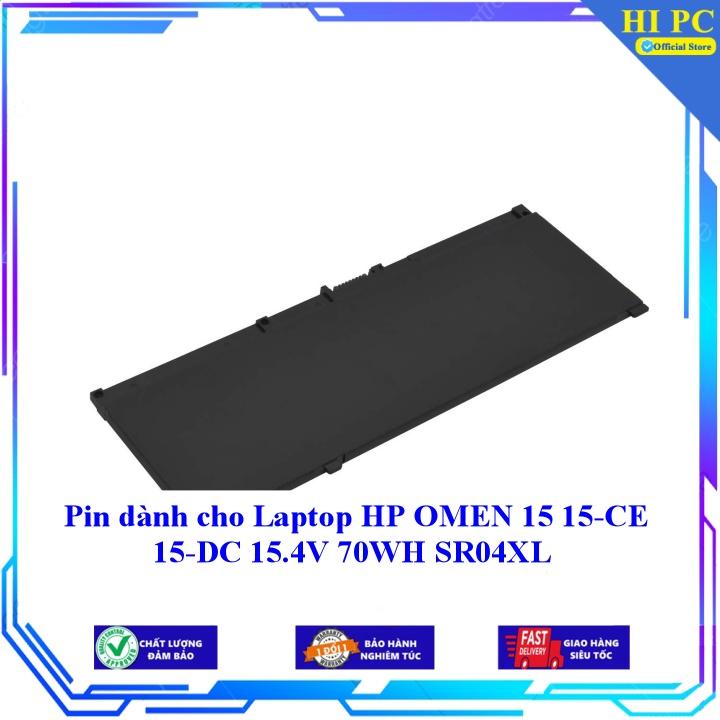 Pin dành cho Laptop HP OMEN 15 15-CE 15-DC 15.4V 70WH SR04XL - Hàng Nhập Khẩu