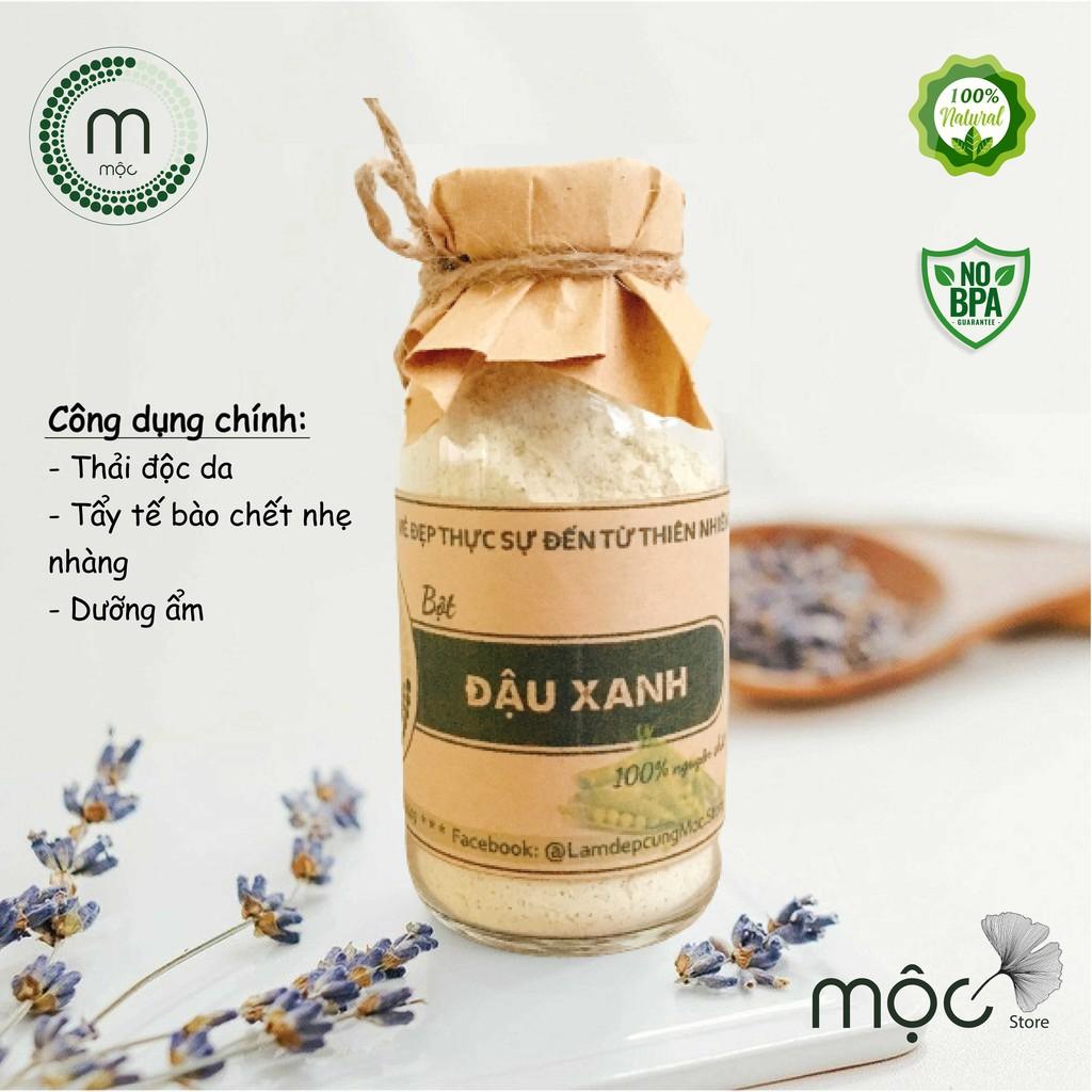 Bột Đậu Xanh đắp mặt nguyên chất từ thiên nhiên 100ml handmade