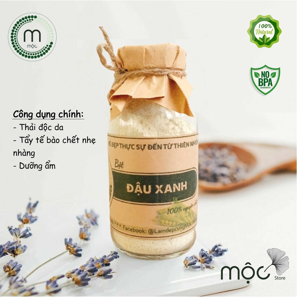 Bột Đậu Xanh đắp mặt nạ nguyên chất từ thiên nhiên 100ml handmade