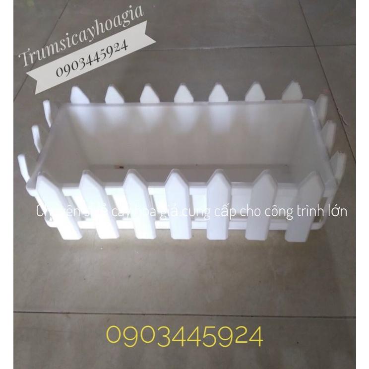 Chậu Hàng Rào Nhựa Tặng Kèm Xốp NOWSHIP - Chậu Nhựa