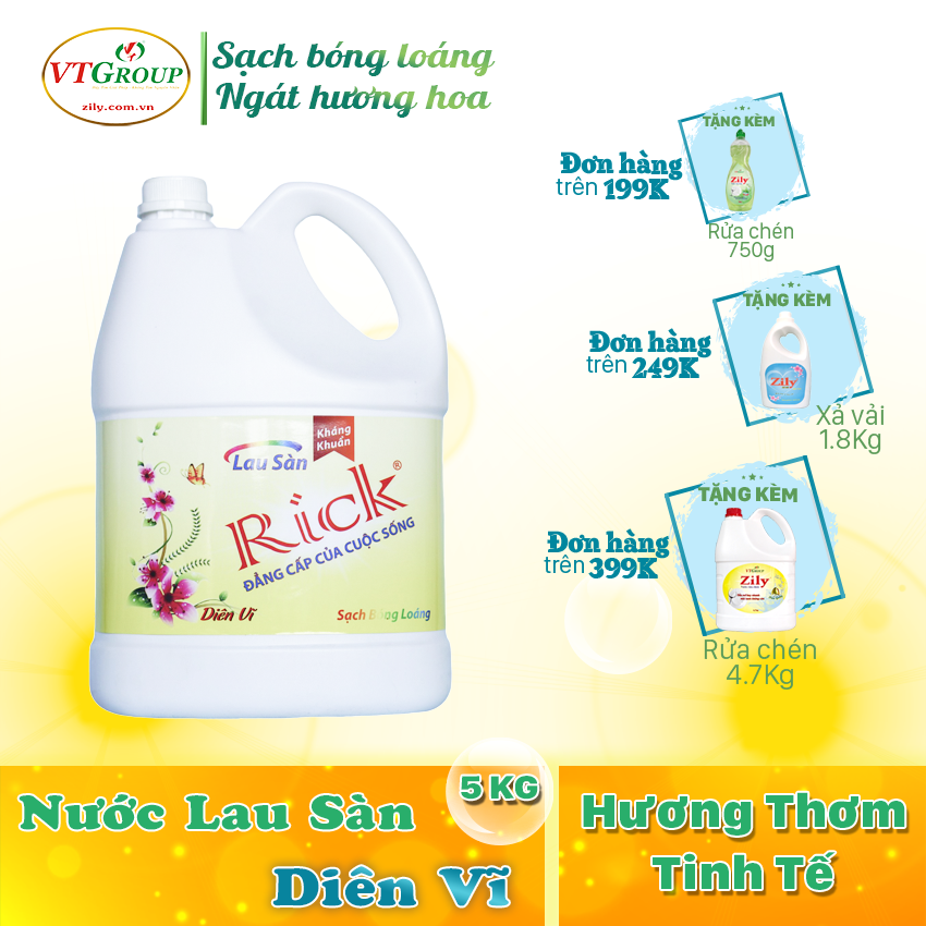 Nước lau sàn Rick 5L