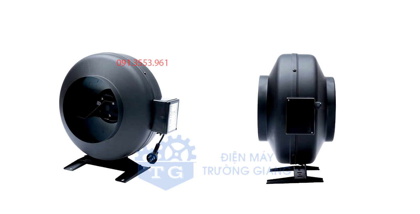 Quạt hút thông gió nối ống phi 150mm - Hút mùi, cấp khí tươi cho công trình - KTO hàng chính hãng