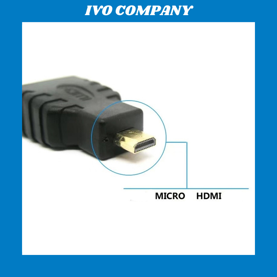 Adaptor Chuyển Đổi HDMI Sang Micro HDMI