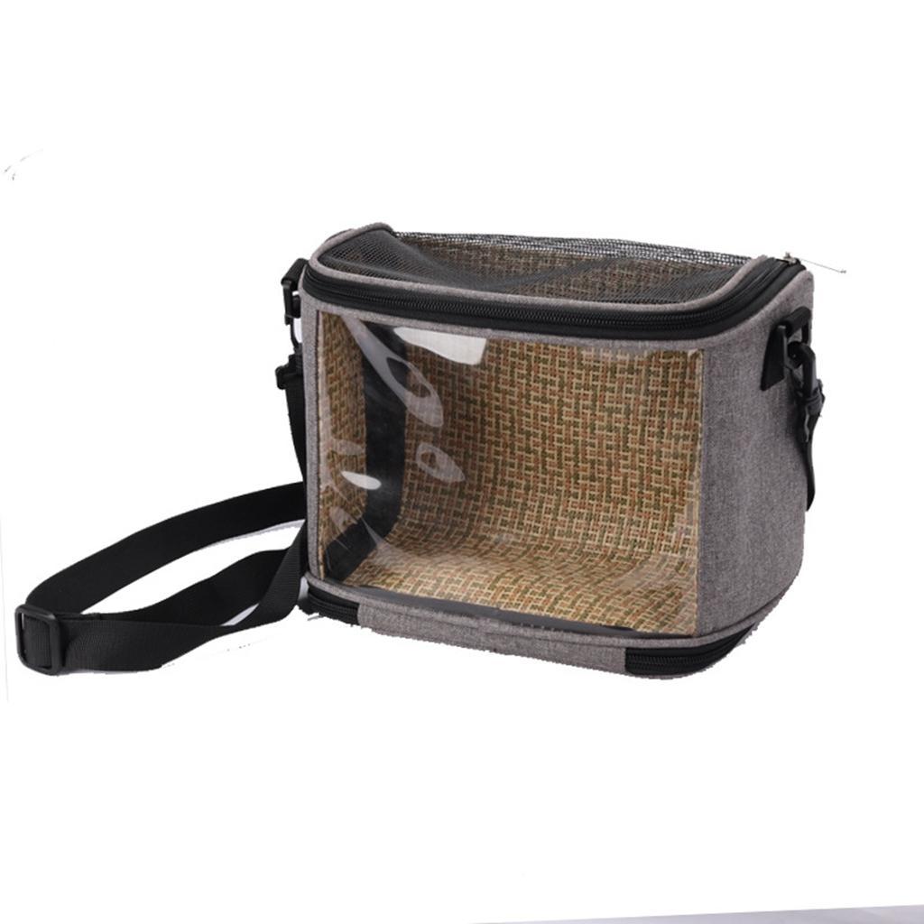 Bird Parrot Carrier Bag Transparent Breathable Pet Travel Bag for Rabbit