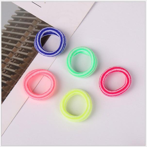 Set 50 chun buộc tóc nhiều màu rẻ đẹp cho chị em