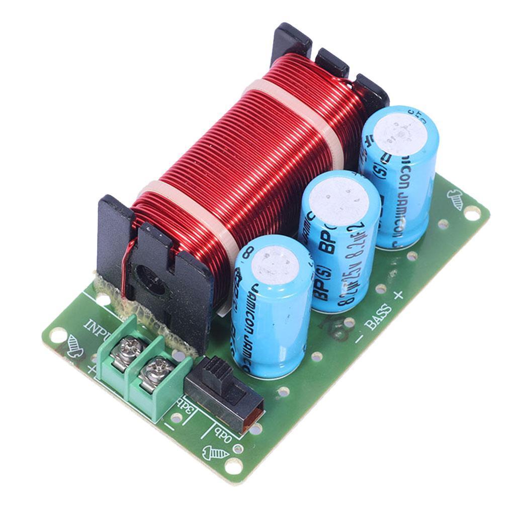 Bass Subwoofer Frequency Divider Speaker Audio Crossover Filters Board DIY