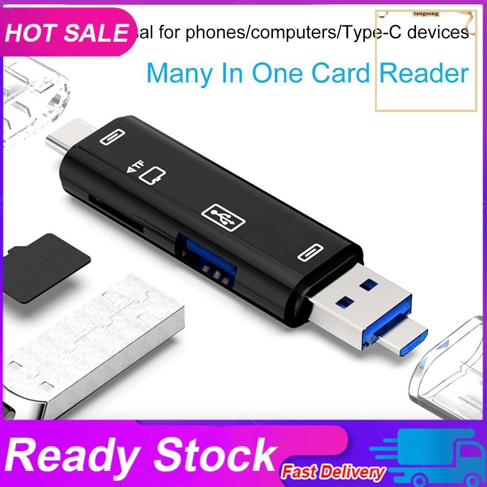 Đầu Đọc Thẻ Nhớ Đa Năng Usb 2.0 Type-C Tf