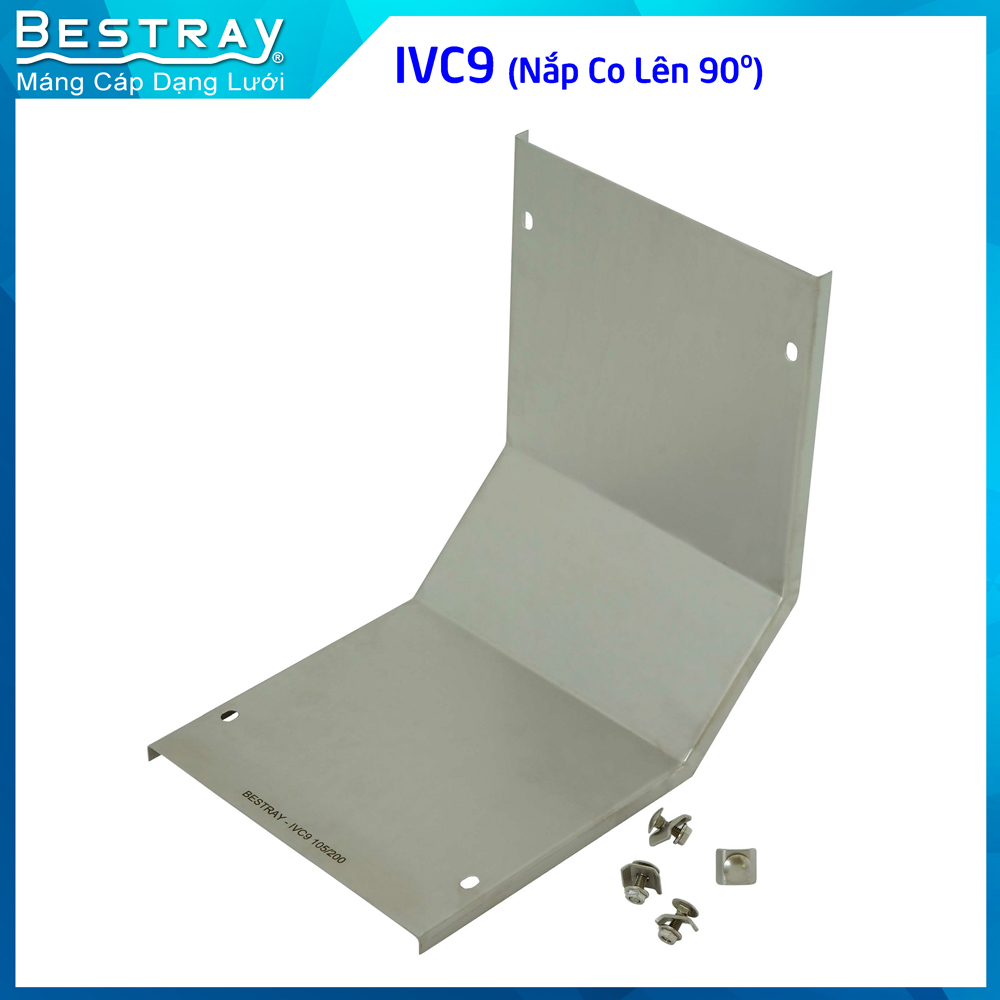 Nắp Co Lên 90 Độ | Máng Lưới Bestray| Mã SP IVC9