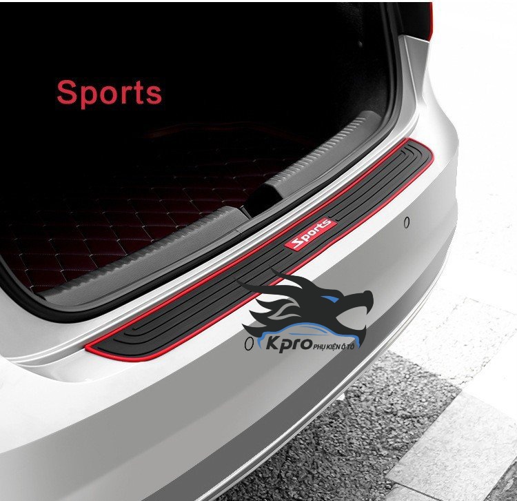 Cao su chống trầy cốp sau ô tô Sport - Hàng Kpro chất lượng cao