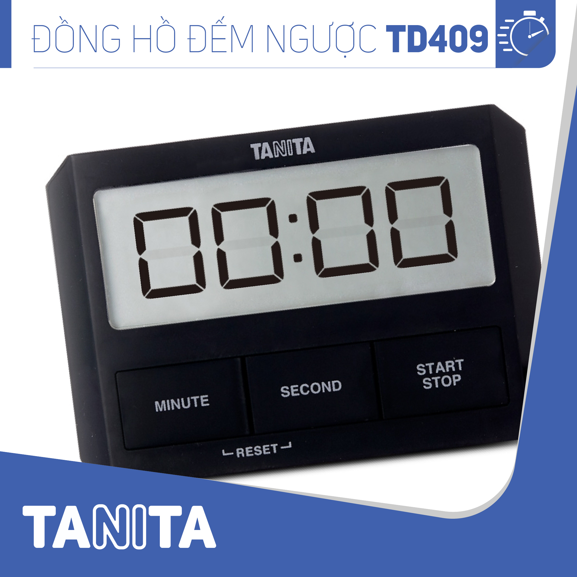 Đồng hồ đếm ngược Tanita TD409 Nhật Bản,Đồng hồ mini đếm ngược bấm giờ,Đồng hồ mini bấm giờ,Đồng hồ hẹn giờ,Đồng hồ bếp,Đồng hồ đếm ngược thời gian,đồng hồ bấm giờ đếm ngược,Đồng hồ điện tử đếm giờ,Đồng hồ điện tử đếm ngược