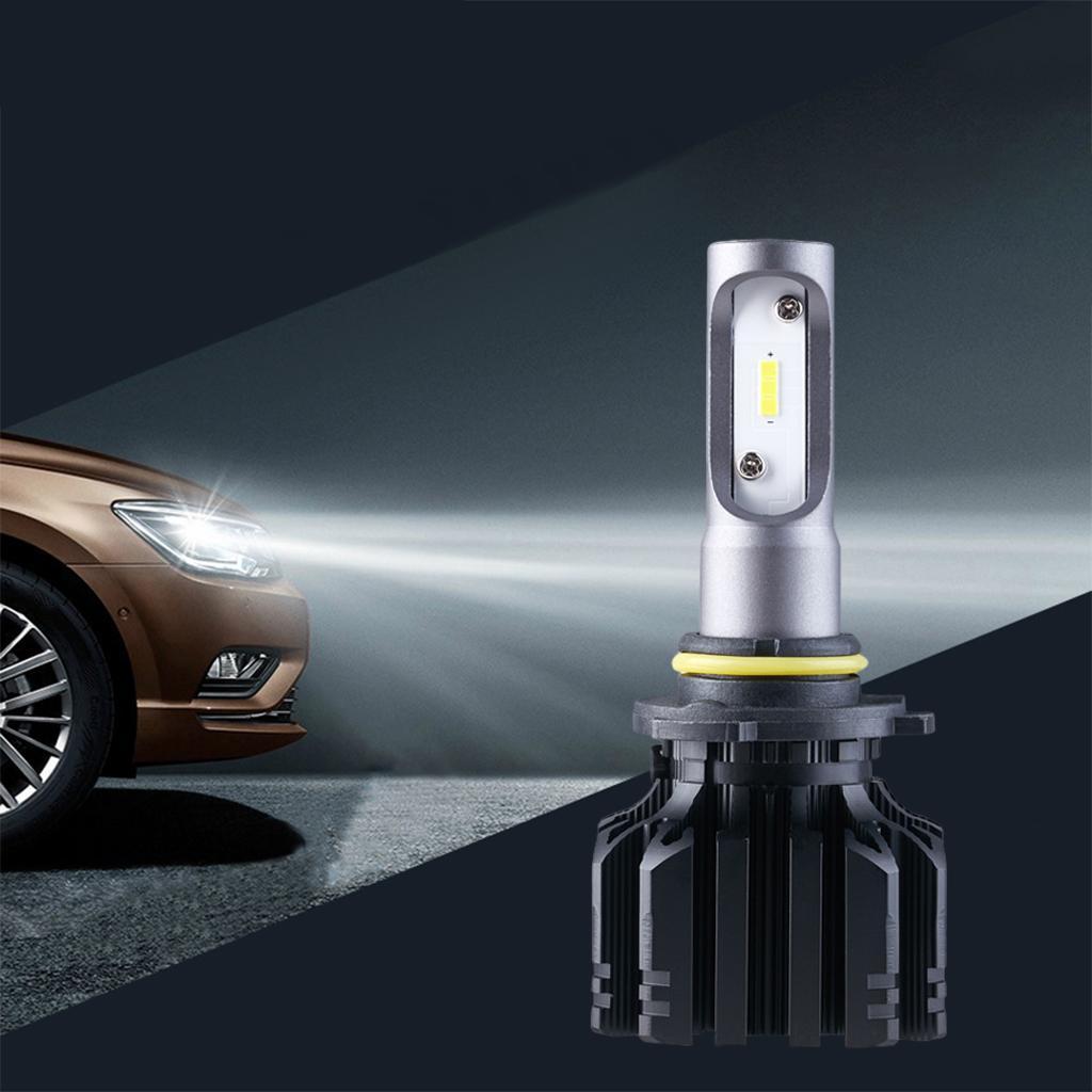 Car Headlight Bulbs LED Chips Conversion Kit Car LED Fog Headlight Bulbs Driving Lamp Beam Angle, Replacement Car Auto Headlight