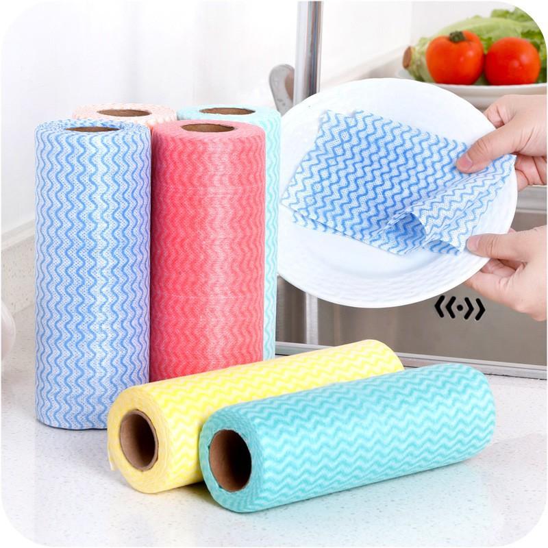 Khăn Giấy Lau Đa Năng Cuộn Khăn Giấy Lau Chùi Nhà Bếp, Bát Đĩa Siêu Sạch – Siêu Bền – Siêu Rẻ.