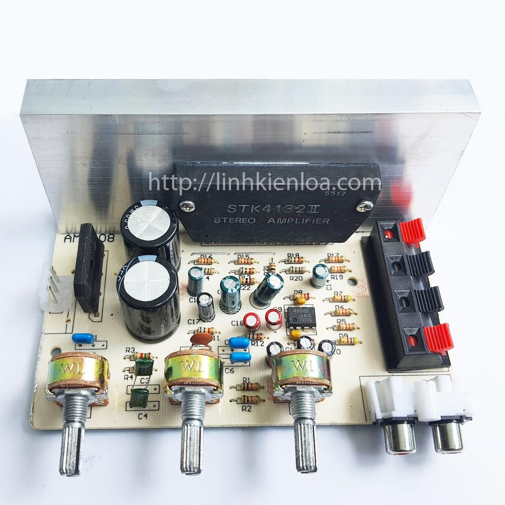 Mạch khuyếch đại công suất 50W + 50W Sử dụng STK 4162II - 4132II hoặc 4152II - Dùng độ loa kéo, karaoke .v.v...