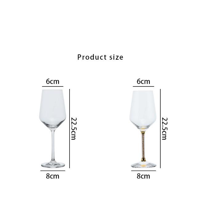 Bộ 2 ly Rượu Kèm Bình Rựou Đế Xoay Bắc Âu đẹp mắt DECANTER Mặt Kính Pha Lê
