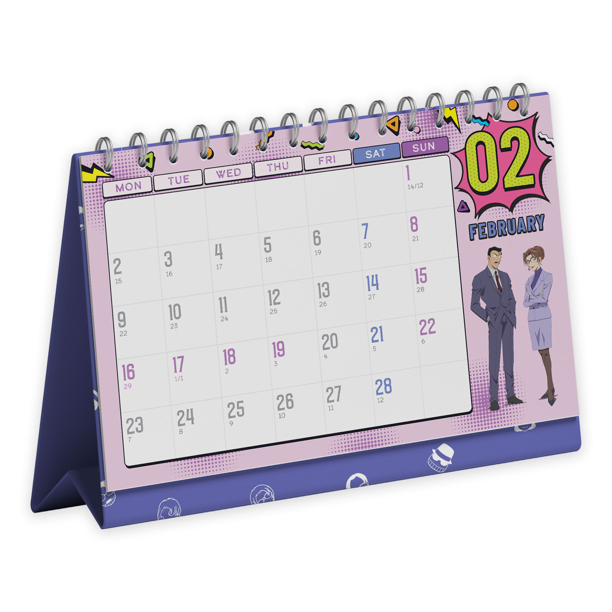 Lịch Để Bàn Thám Tử Lừng Danh Conan 2026