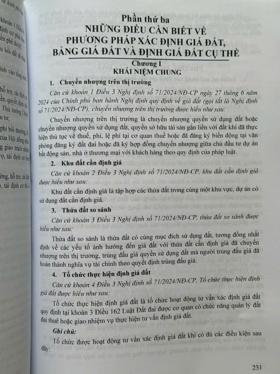 Sách Những Điều Cần Biết Về Giá Đất, Bồi Thường, Hỗ Trợ, Tái Định Cư Khi Nhà Nước Thu Hồi Đất theo Luật Đất Đai năm 2024 - V2464T